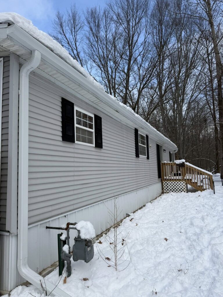 Modern Seamless Gutters for Improved Drainage